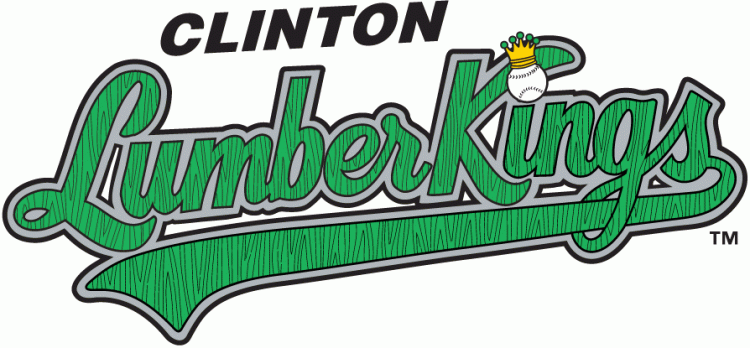 Clinton Lumberkings 2005-Pres Primary Logo iron on paper